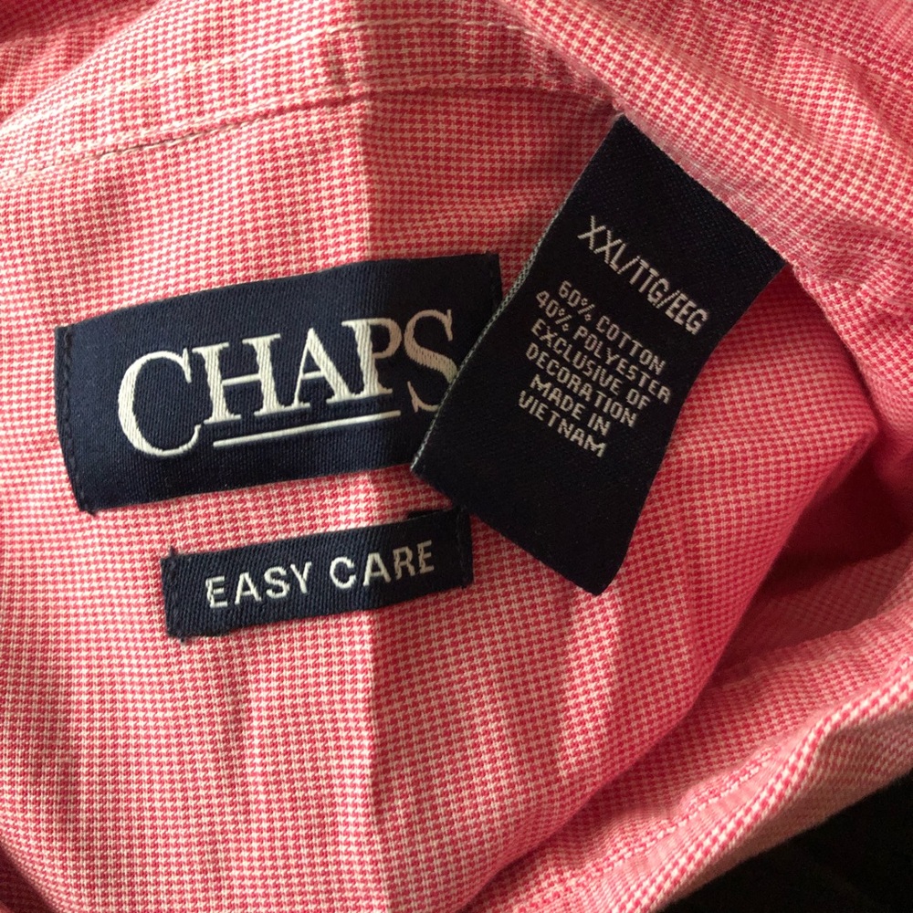 CHAPS  short sleeves easy care
